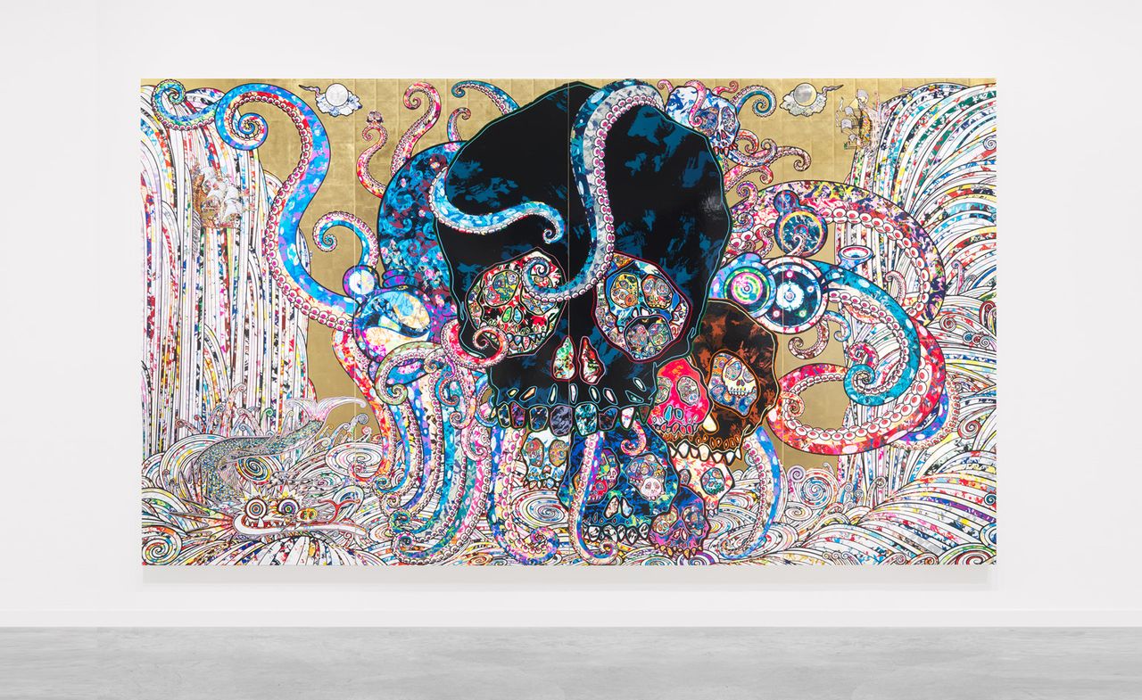 Untitled, 2017, by Takashi Murakami.