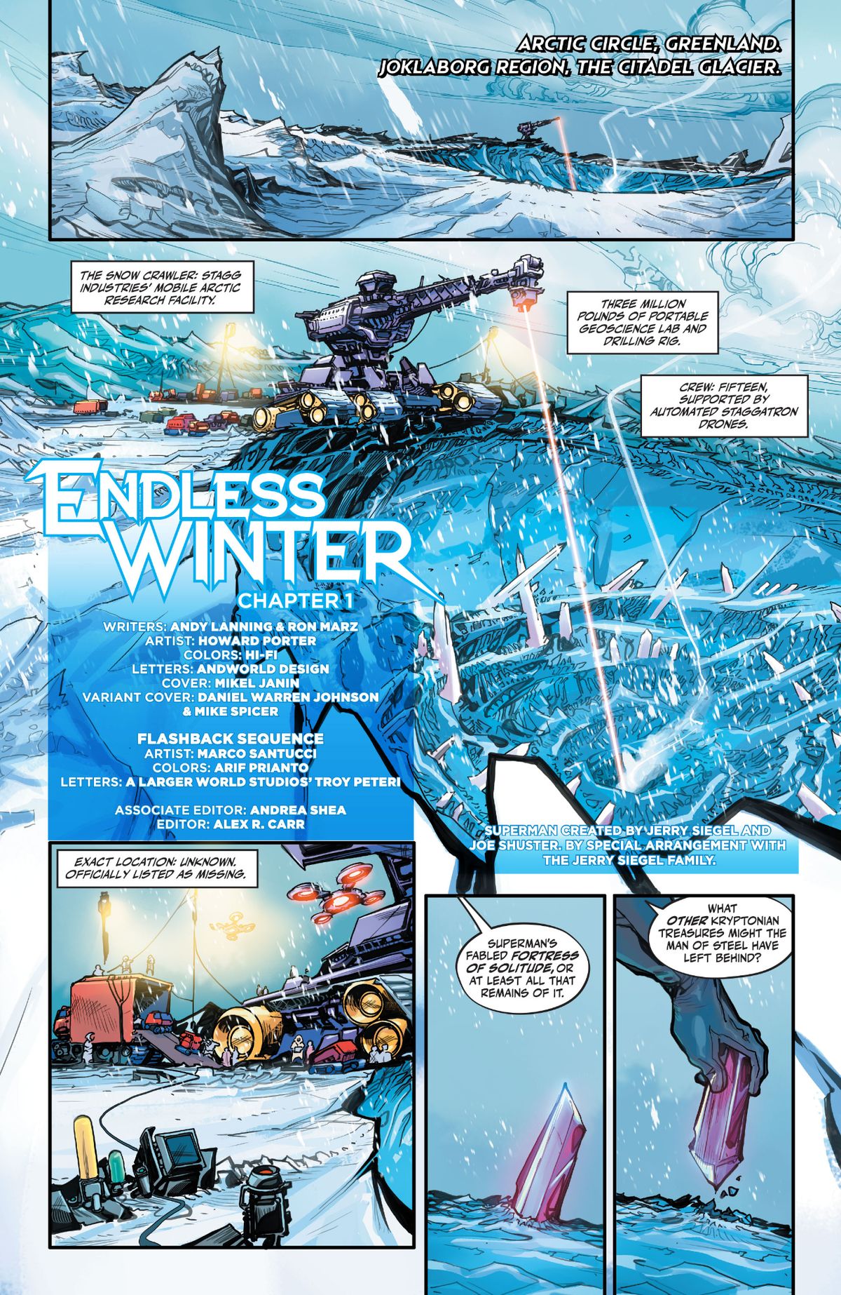 Justice League: Endless Winter #1