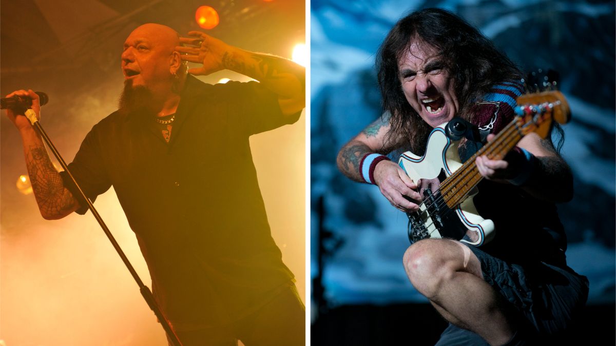 Paul Di&#039;Anno and Steve Harris