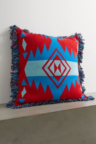 A bright toned pillow