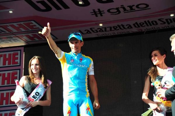 Paolo Tiralongo (Astana) was a popular winner.