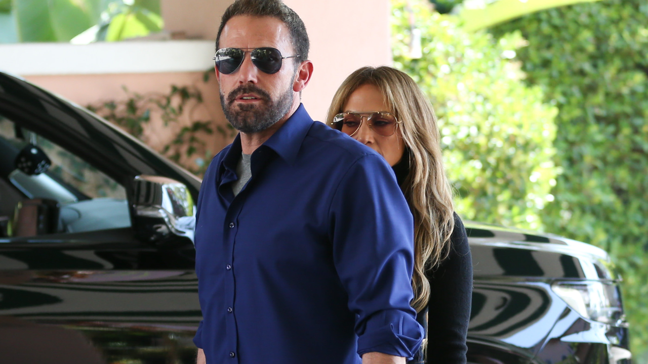 Ben Affleck and Jennifer Lopez are seen on September 14, 2024 in Los Angeles, California.