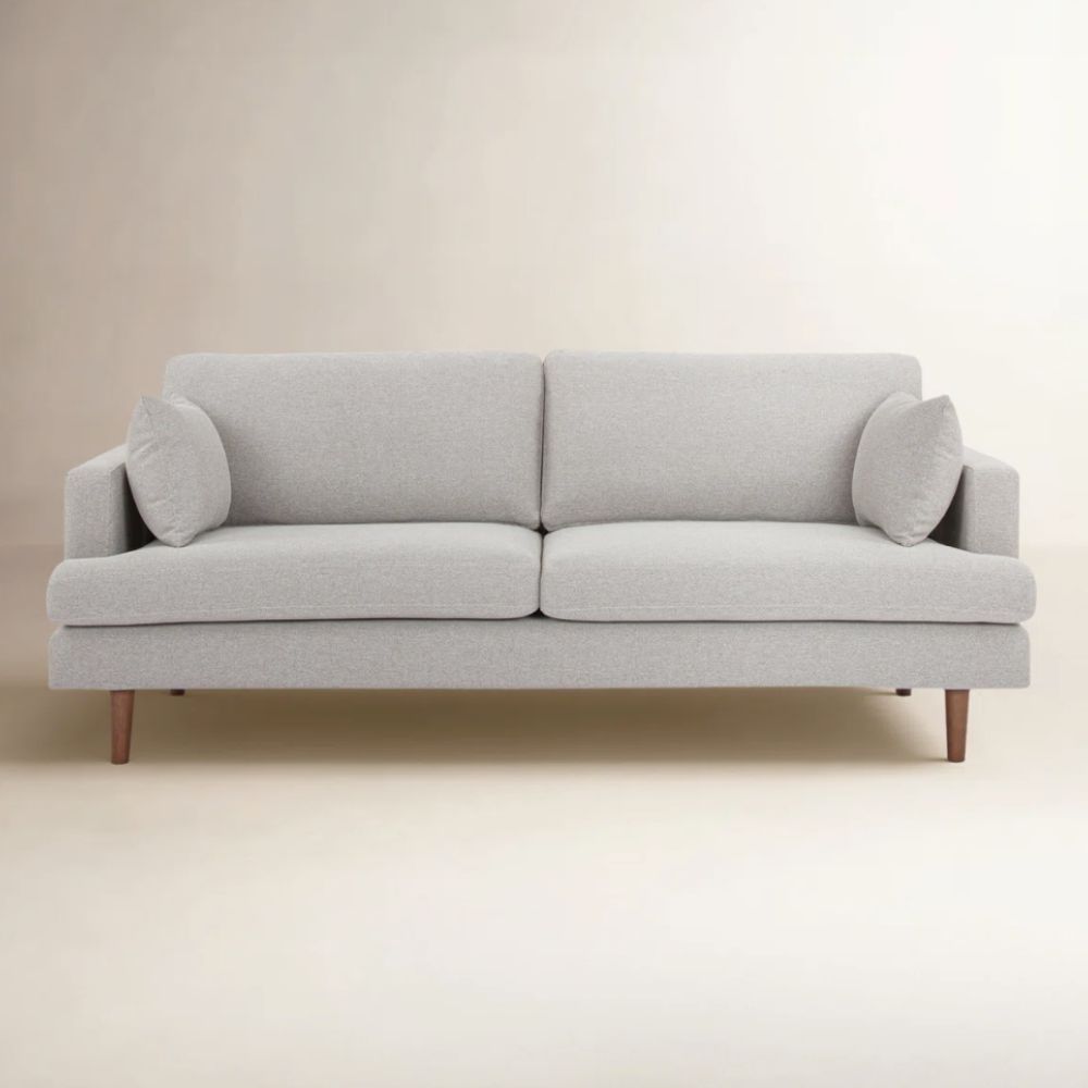 Soft gray sofa