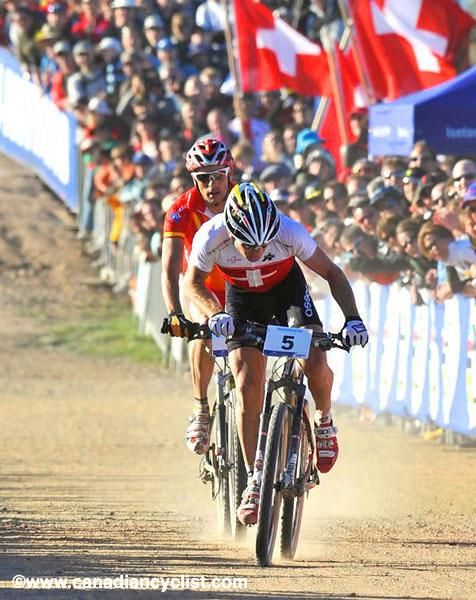 Jose Hermida (Spain) realizes he is not going to do it.