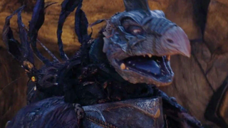 Benedict Wong's character in The Dark Crystal: Age of Resistance.