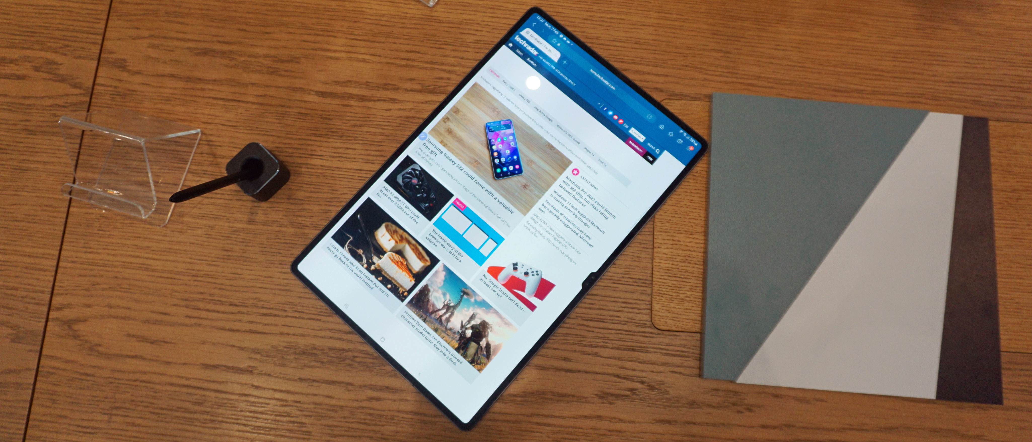 Samsung Galaxy Tab S8 Ultra: a gigantic Android tablet that'll