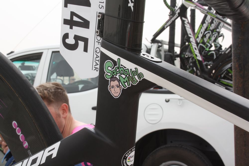 Sacha Modolo's Lampre Merida bike