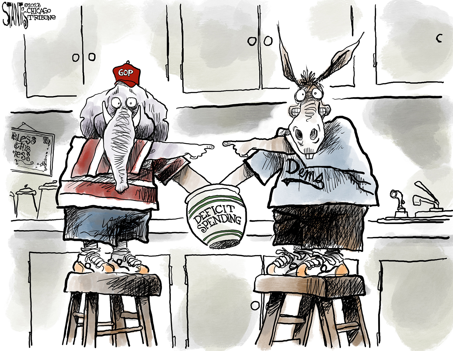 Political Cartoon