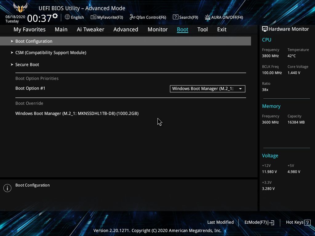 Asus TUF Gaming B550M-Plus Wi-Fi