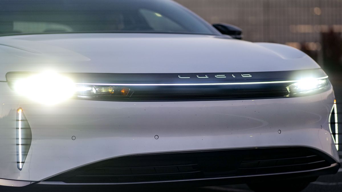 2025 Lucid Air Pure test drive.