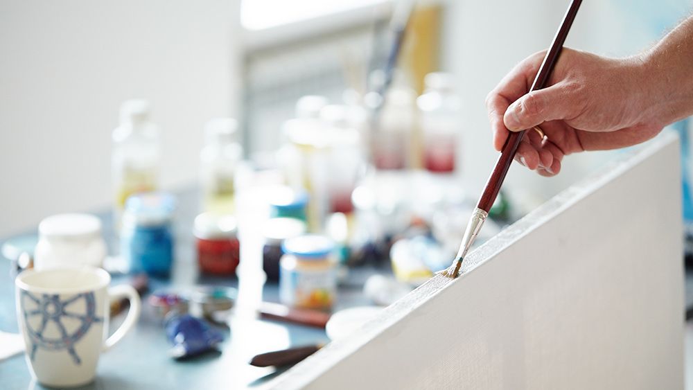 How to start painting on canvas | Creative Bloq