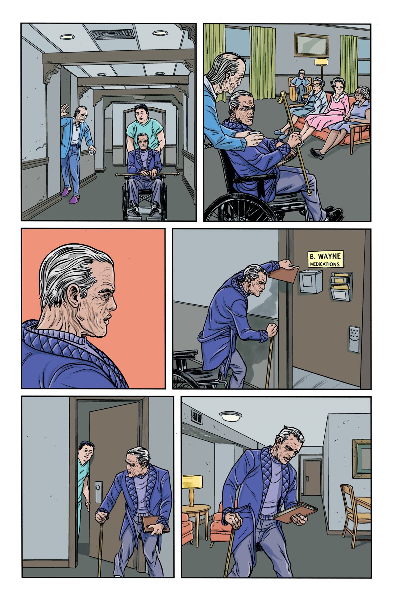 Art from Batman: Dark Age #1