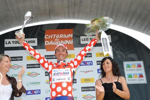 Joaquim Rodriguez (Katusha) earned the mountains classification jersey