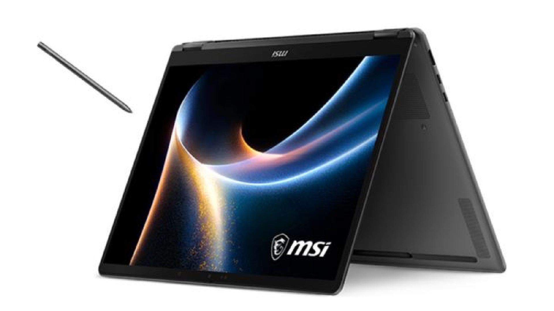 Product shot of MSI Prestige 14 Flip AI+