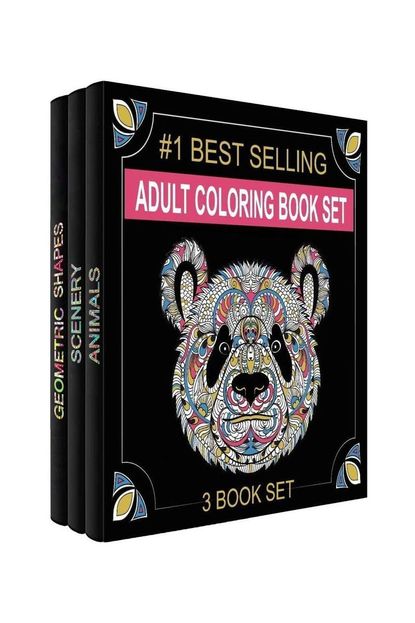 Creatively Calm Studios Adult Coloring Books Set 