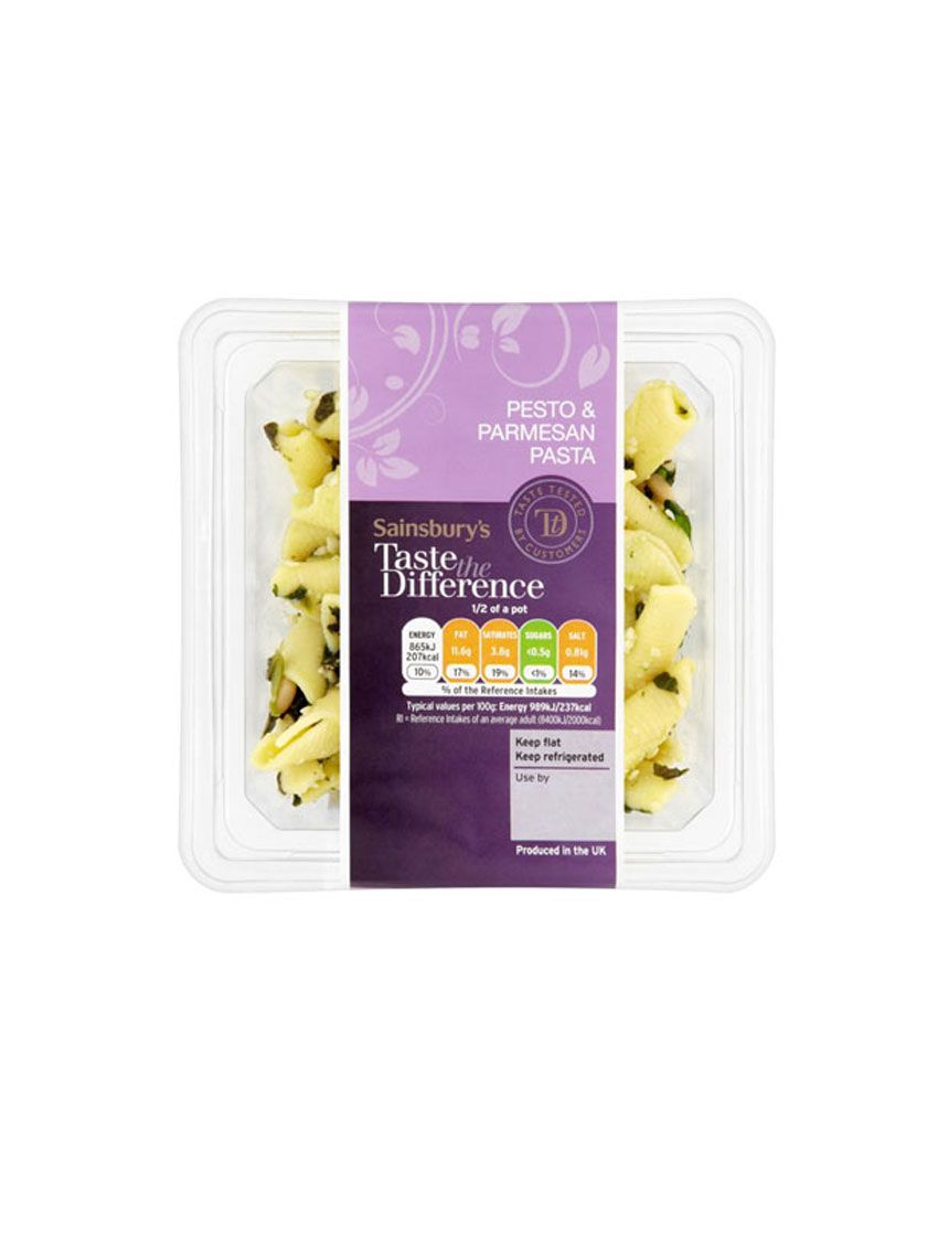 Sainsbury’s Taste the Difference Pesto and Parmesan Pasta