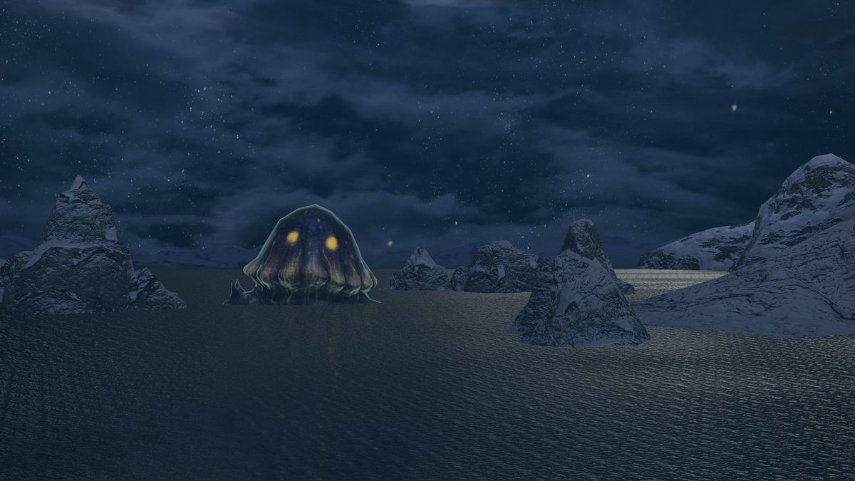 Monster Hunter Rise: Sunbreak monksnail at the Frost Islands