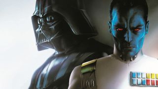 Thrawn : Alliances artwork of Thrawn and Darth Vader during the Empire era