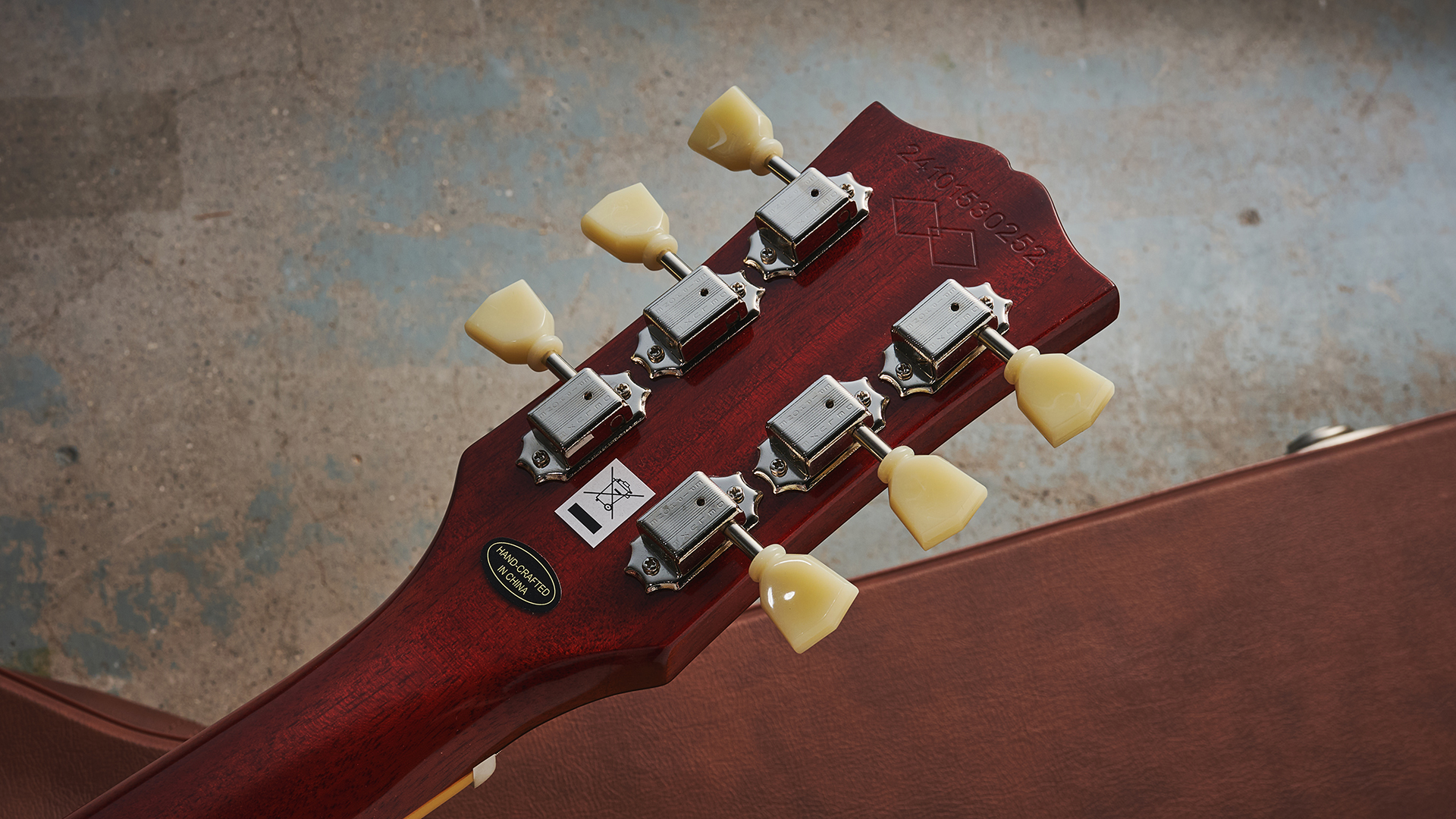 Epiphone Inspire by Gibson Custom 1959 Les Paul Washed Bourbon Burst