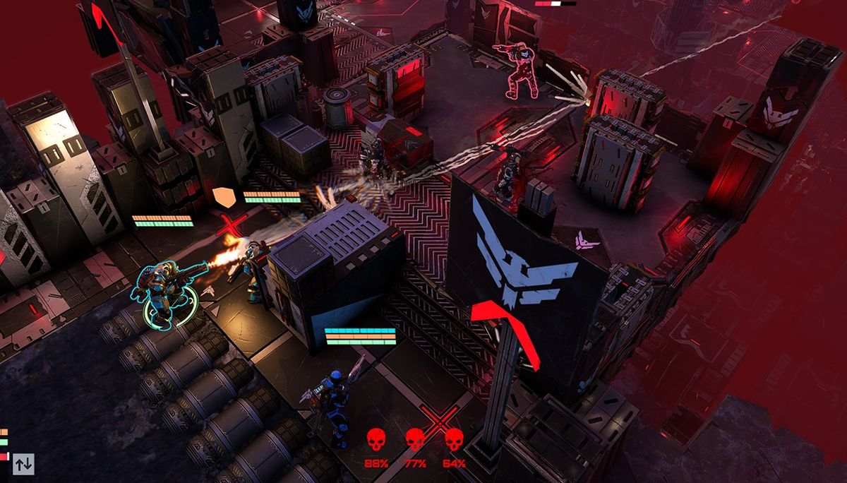 The XCOMlike Turnbased Combat Game Shock Tactics Is Out Next Week