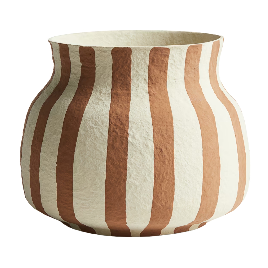 Large Papier-Mâché Vase