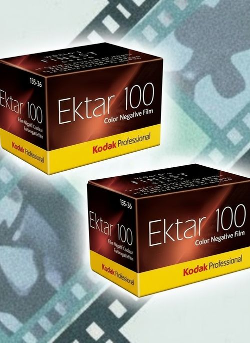 Kodak Ektar 100 Professional 
36-exp color print film (pack of 2)