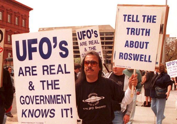 Americans want to know the truth about aliens. 