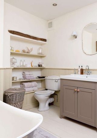Bathroom in traditional cottage