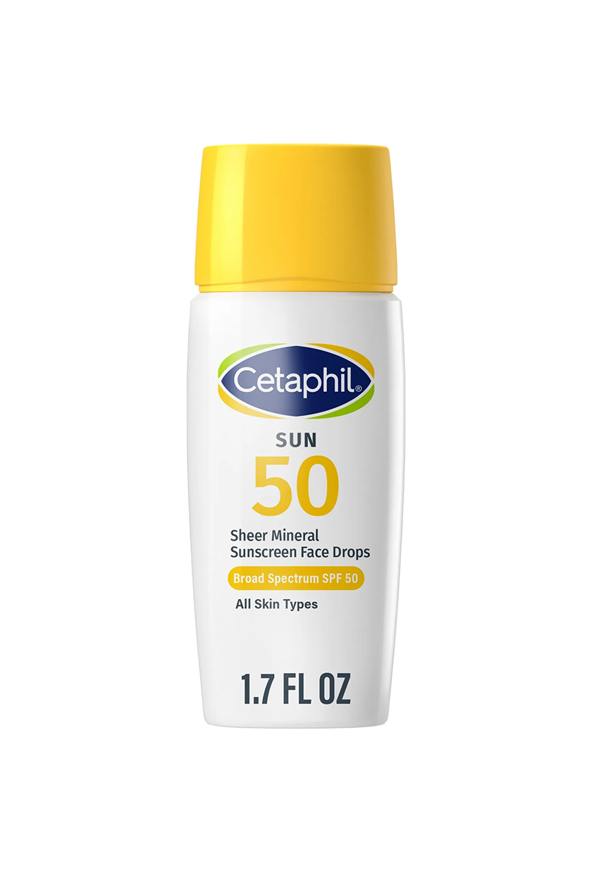 Cetaphil, Sheer Mineral Sensitive Sunscreen Liquid, Spf 50