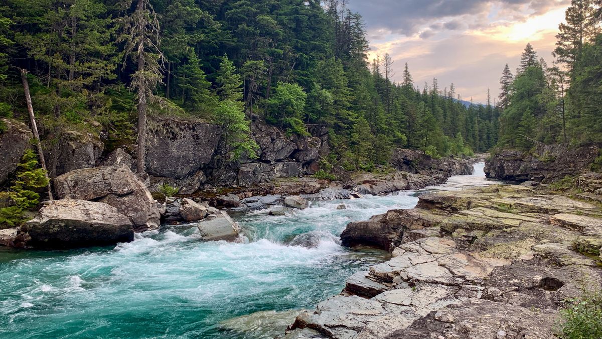 Landscape, Glacier National Park, USA