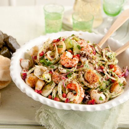 Seafood and fennel salad recipe-Seafood recipe-recipe ideas-new recipes-woman and home