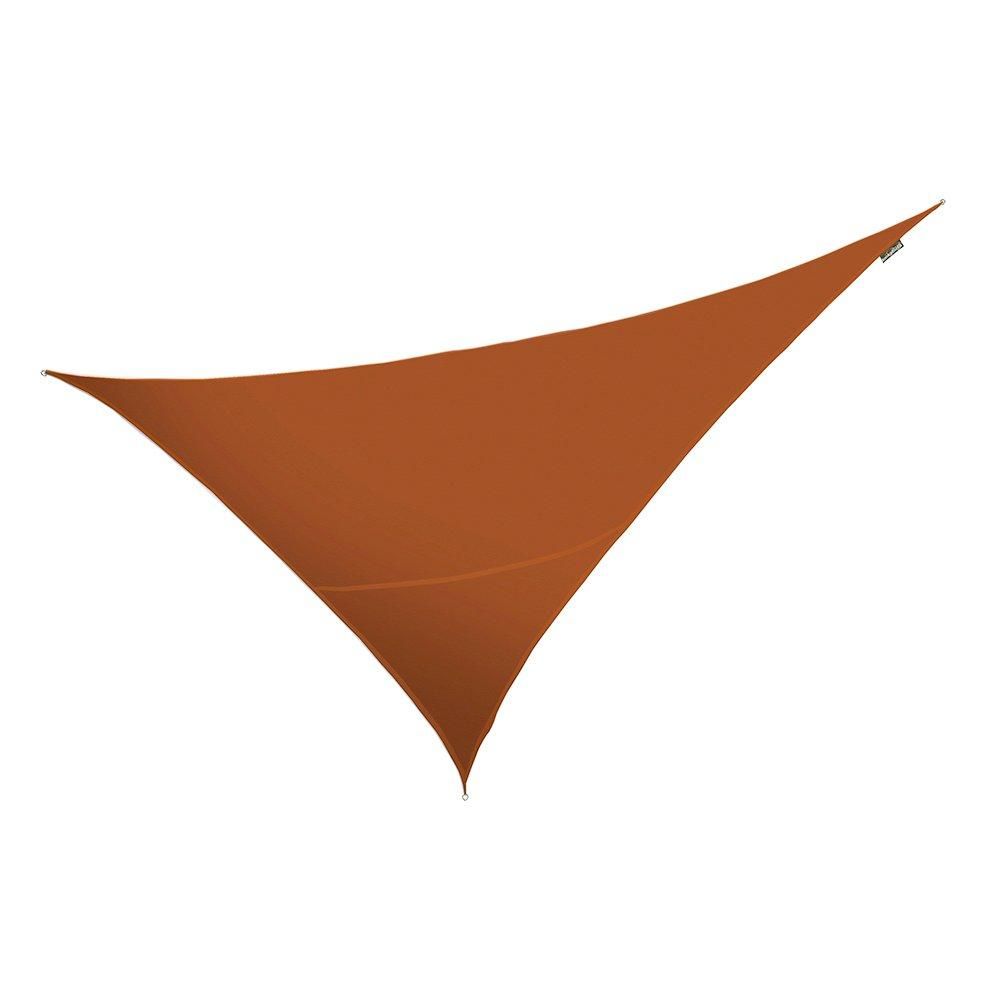 6m X 4.2m Triangle Waterproof Sun Shade Canopy 98% Uv Block Free Rope