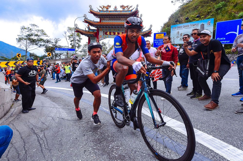 Stage 4 at the Tour de Langkawi