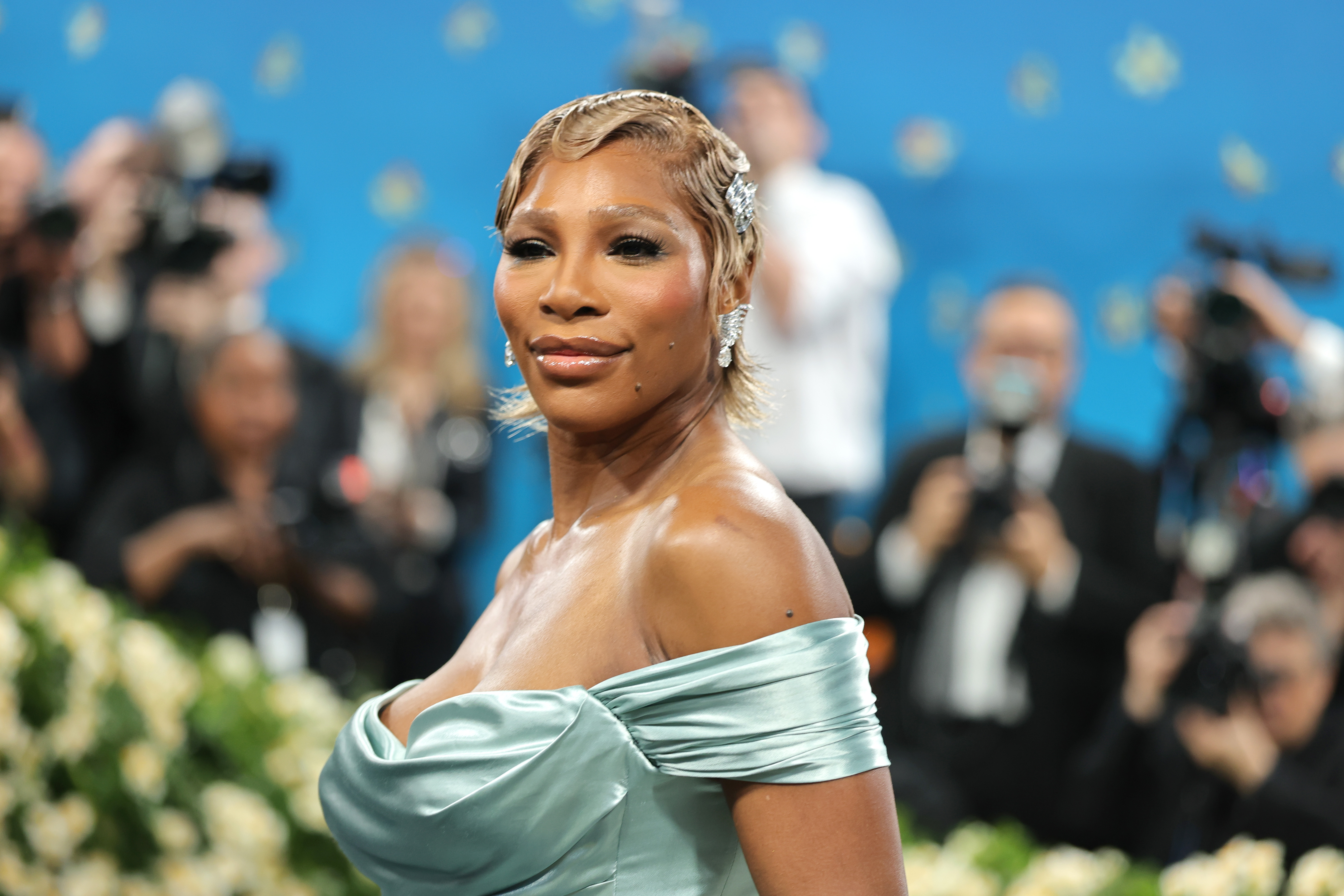 Serena Williams attends the 2025 Met Gala