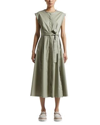 Belted Midi Dress