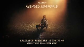 Avenged Sevenfold AmazeVR concert advertisement