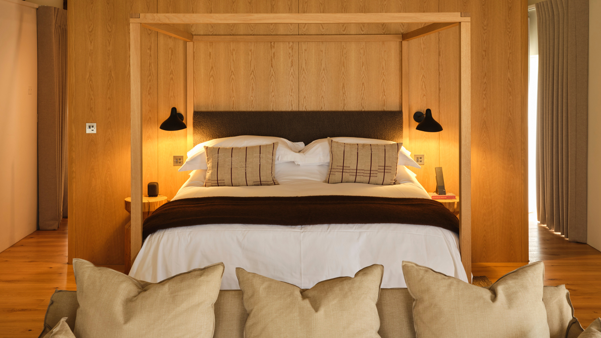 Bedroom at Fowlescombe Farm
