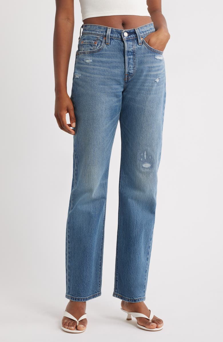 501® Curve High Waist Straight Leg Jeans