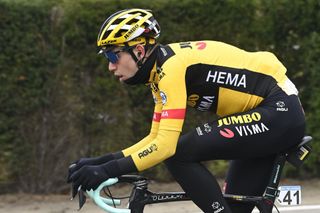 Wout van Aert (Jumbo-Visma) rode to second place at the rescheduled Tour of Flanders in October – the Belgian's last race of the 2020 road season