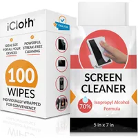 iCloth 70% Isopropyl Alcohol Screen and Electronics Wipes