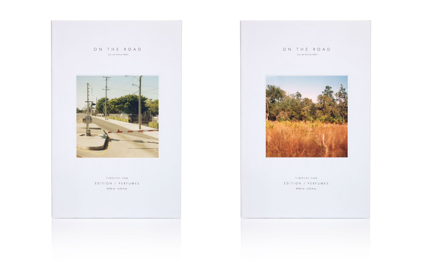 Timothy Han's newest fragrance 'On the Road'