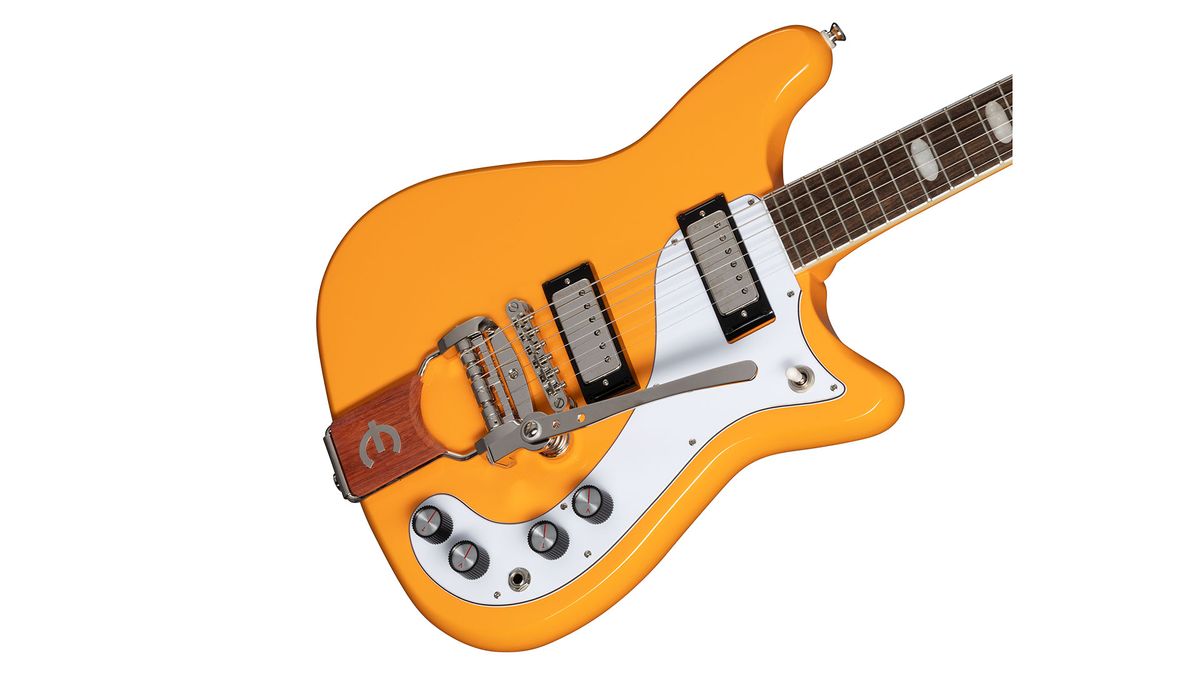 Epiphone 150th Anniversary Crestwood Custom body