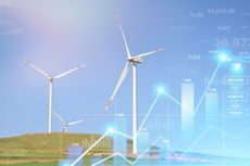 Renewable energy funds concept