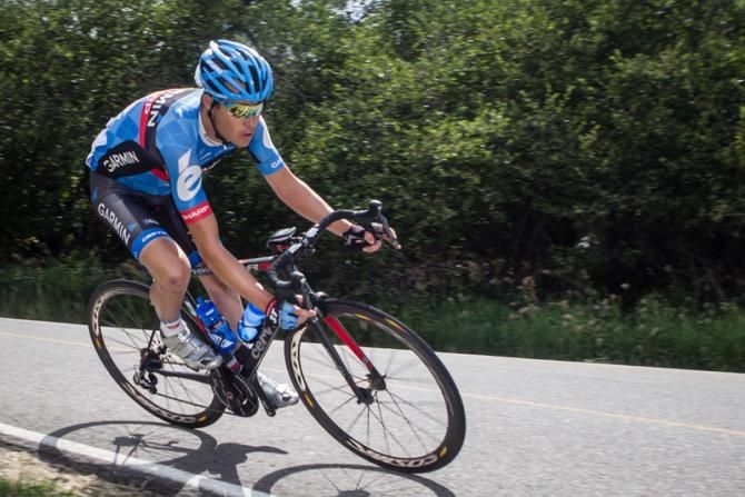 Tom Danielson (Garmin Sharp) on the descent.