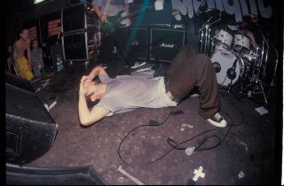 Come on, mate, you’ve got 20 more years of this. The Limelight in Belfast, 1998
