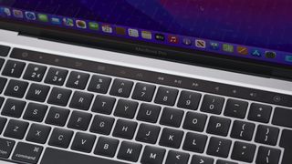 MacBook Pro 13-inch M2 model's keyboard