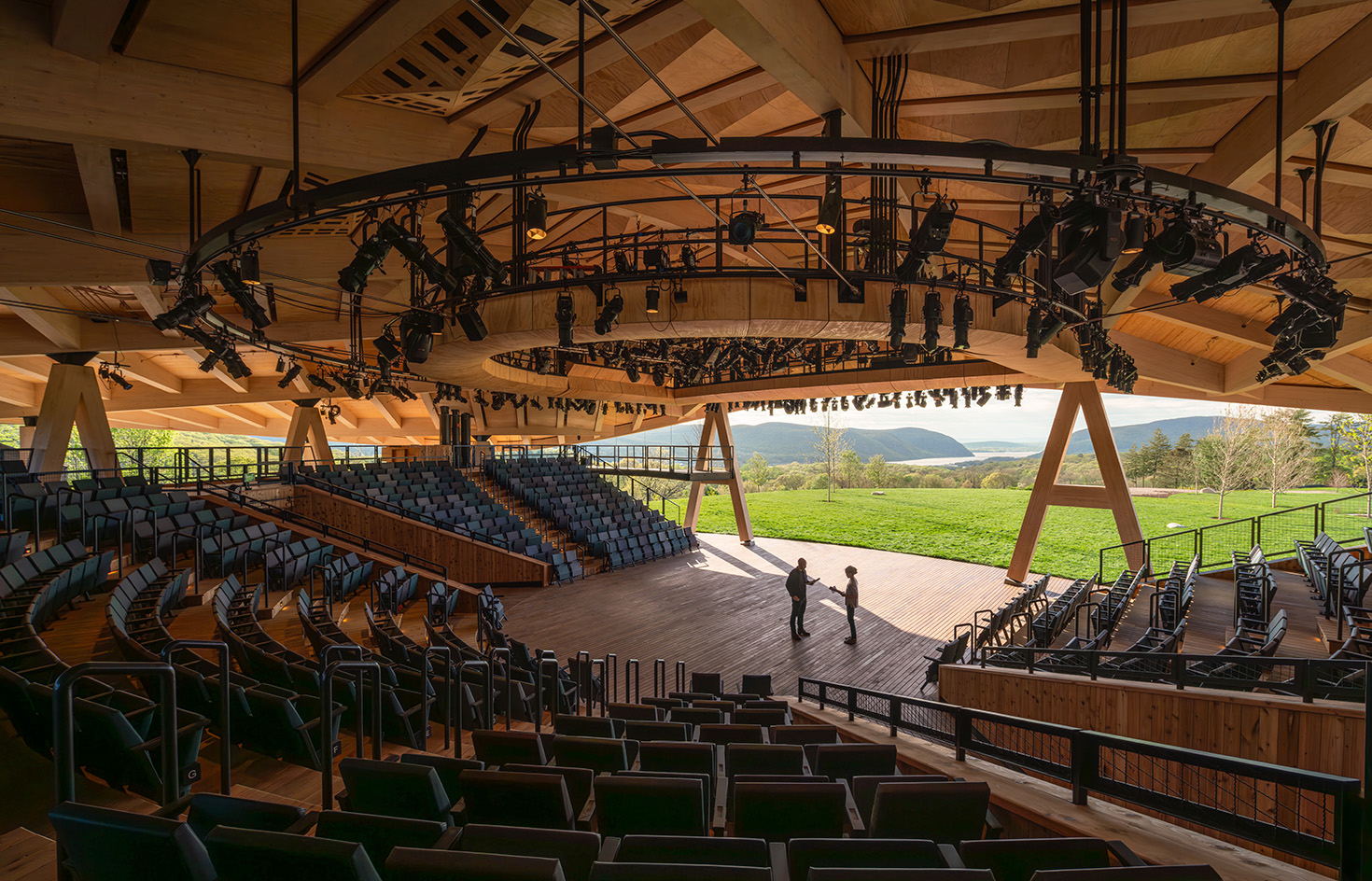 Hudson Valley Shakespeare theatre by Studio Gang