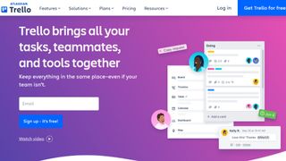 Website screenshot for Trello (November 2024)