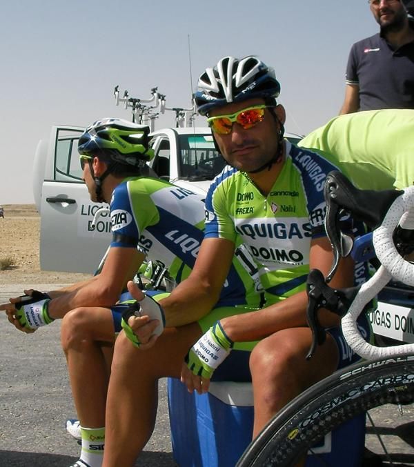 Stage four winner Francesco Chicchi (Liquigas - Doimo) is ready for stage five.