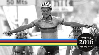 Tom Boonen wins the 2005 World Championships in Madrid